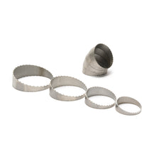 Load image into Gallery viewer, Pie Cut with Spigot super tight Radius - 15° - Stainless Steel