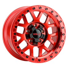 Load image into Gallery viewer, Cinch Beadlock 17 | 17x10 | 5x127 | Candy Red | Candy Red | Candy Red SBL | W90570057450