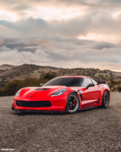 Load image into Gallery viewer, Forgestar D5 Gloss Black Wheels w/Machined Lip Package  (Corvette Z06/GS Wide Body)
