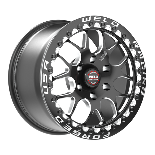 SM77 6HD Beadlock 15 | 15x10 | 6x139.7 | Gloss Black Milled | Gloss Black Milled | SBL | RSH77I8B00P02527P0250MC0