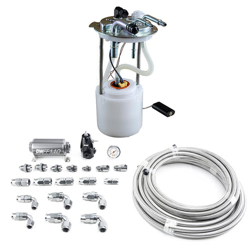 DW400 Fuel Pump Module with PTFE return kit for 2005-19 Tahoe/Yukon