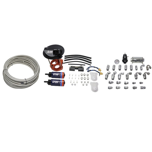 X2 Fuel Pump Module w/DW400 Fuel pumps and PTFE return kit for 6th Gen Camaro and CTS-V3