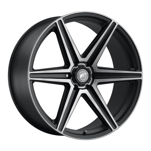 X6 24 | 24x10 | 6x139.7 | Satin Black Machined - Double Dark Tint | Satin Black Machined - Double Dark Tint | Non-BL | F01240084P25