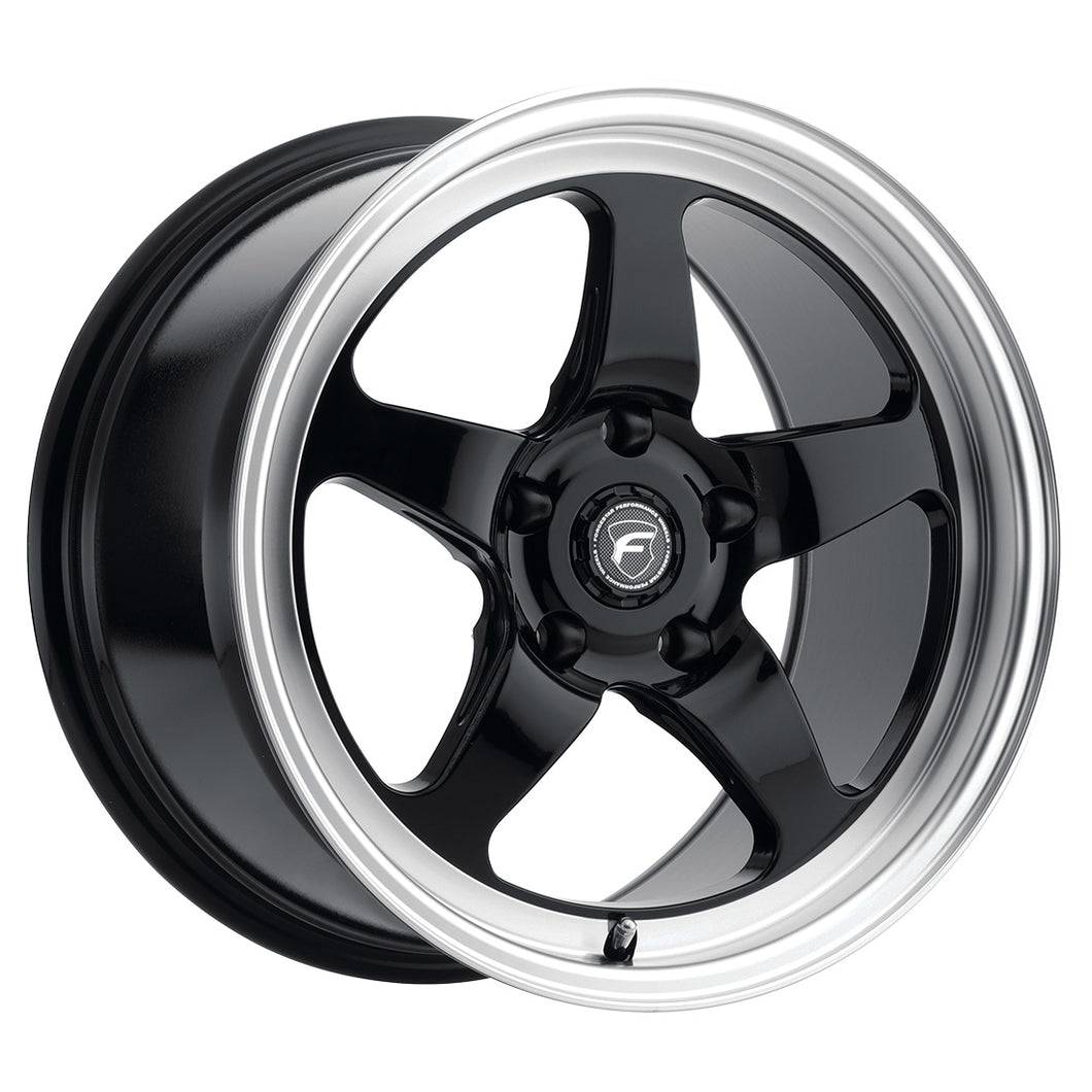 D5 Drag 15 | 15x10 | 5x120.65 | Gloss Black Machined | Gloss Black Machined | Non-BL | F091B0063P50