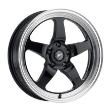 Load image into Gallery viewer, D5 Drag 18 | 18x5 | 5x114.3 | Gloss Black Machined | Gloss Black Machined | Non-BL | F0918C067N23
