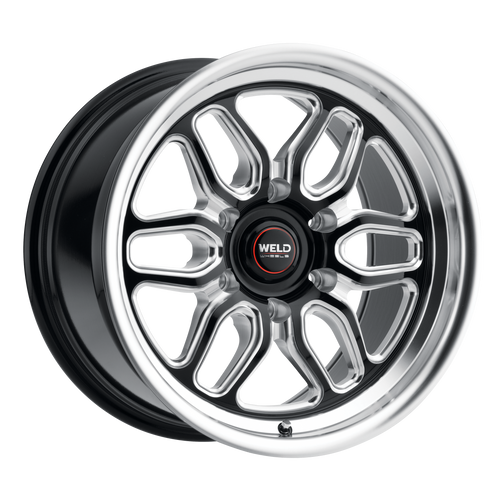 Laguna 6 Drag 17 | 17x11 | 6x127 | Gloss Black Milled | Gloss Black Milled | Non-BL | S15371181P36
