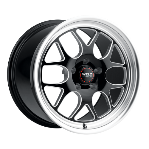 Solana Drag 18 | 18x10 | 5x112 | Gloss Black Milled | Non-BL | S16080045P40