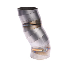 Load image into Gallery viewer, Pie Cut with Spigot - Male Segment - super tight Radius - 15°
