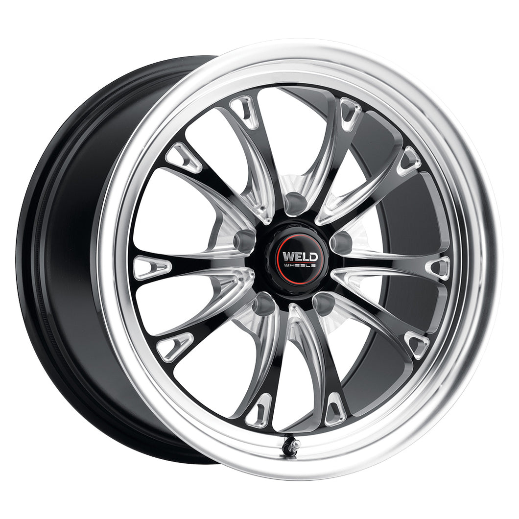 Belmont Drag 18 | 18x10 | 5x114.3 | Gloss Black Milled | Gloss Black Milled | Non-BL | S15780067P45