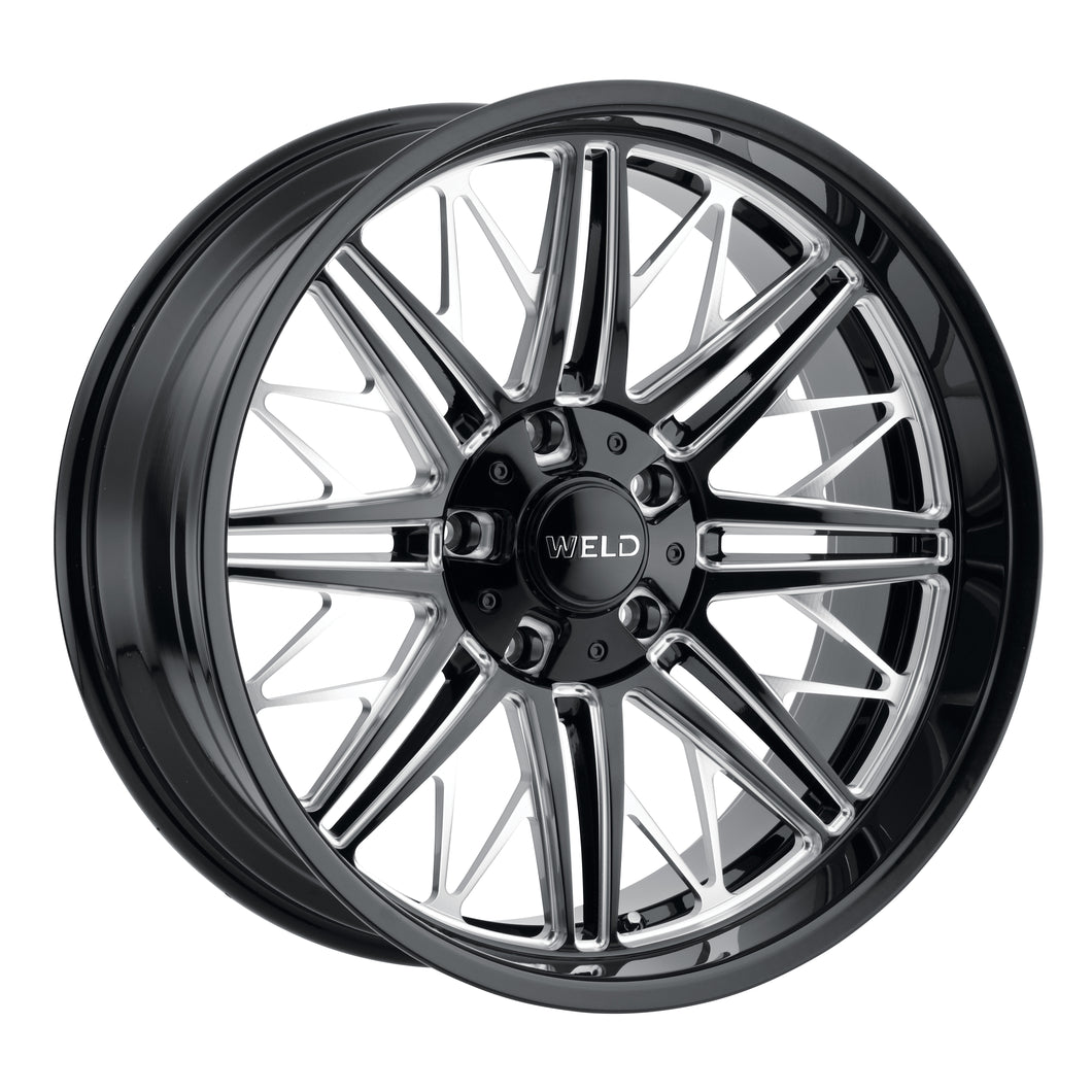 Cascade 22 | 22x12 | 5x114.3 | Gloss Black Milled | Gloss Black Milled | Non-BL | W14522026475