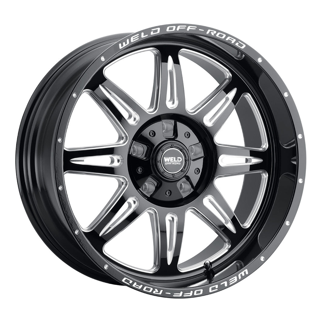 Cheyenne 20 | 20x12 | 5x139.7 | Gloss Black Milled | Gloss Black Milled | Non-BL | W13202070475