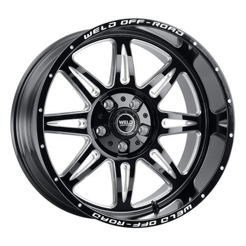 Cheyenne 22 | 22x12 | 5x139.7 | Gloss Black Milled | Gloss Black Milled | Non-BL | W13222070475
