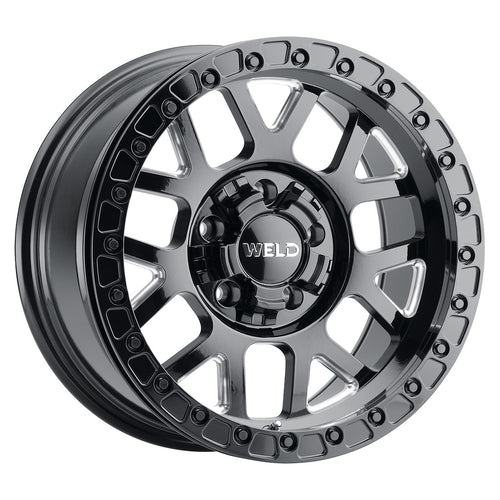 Cinch Beadlock 17 | 17x10 | 5x127 | Gloss Black Milled | Gloss Black Milled | Gloss Black SBL | W90270057450