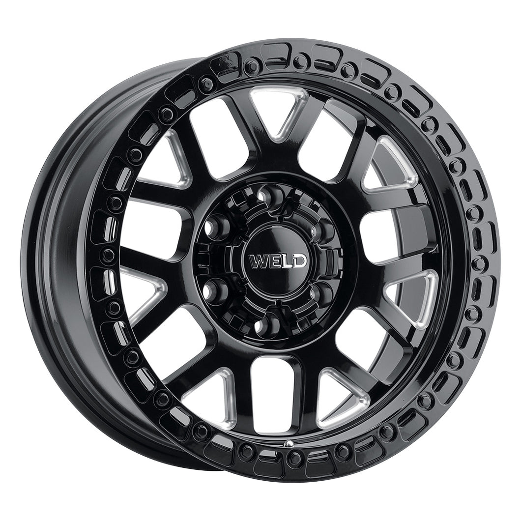 Cinch 17 | 17x9 | 6x135 | Gloss Black Milled | Gloss Black Milled | Non-BL | W10579098500