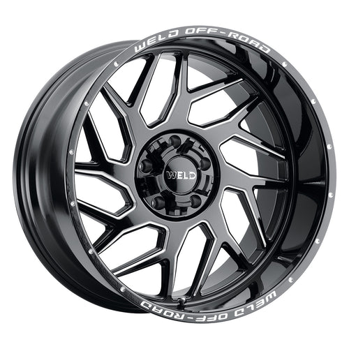 Fulcrum 22 | 22x12 | 5x127 | Gloss Black Milled | Gloss Black Milled | Non-BL | W11722057475