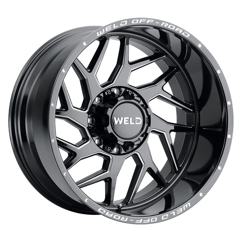 Fulcrum 22 | 22x12 | 8x165.1 | Gloss Black Milled | Gloss Black Milled | Non-BL | W11722082475