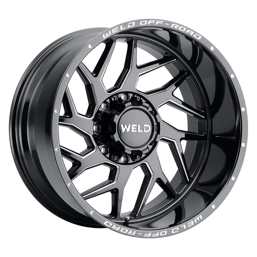 Fulcrum 22 | 22x12 | 8x165.1 | Gloss Black Milled | Gloss Black Milled | Non-BL | W11722082475