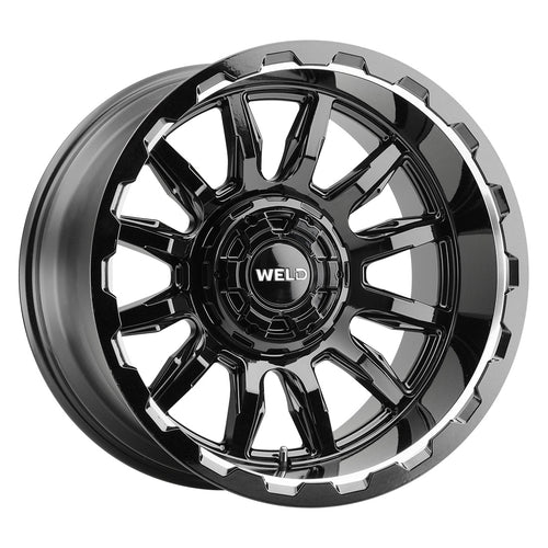 Gauntlet 20 | 20x10 | 5x139.7 | Gloss Black Milled | Gloss Black Milled | Non-BL | W13700070475