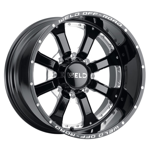 Granada 8 20 | 20x9 | 8x180 | Gloss Black Milled | Non-BL | W12509018501