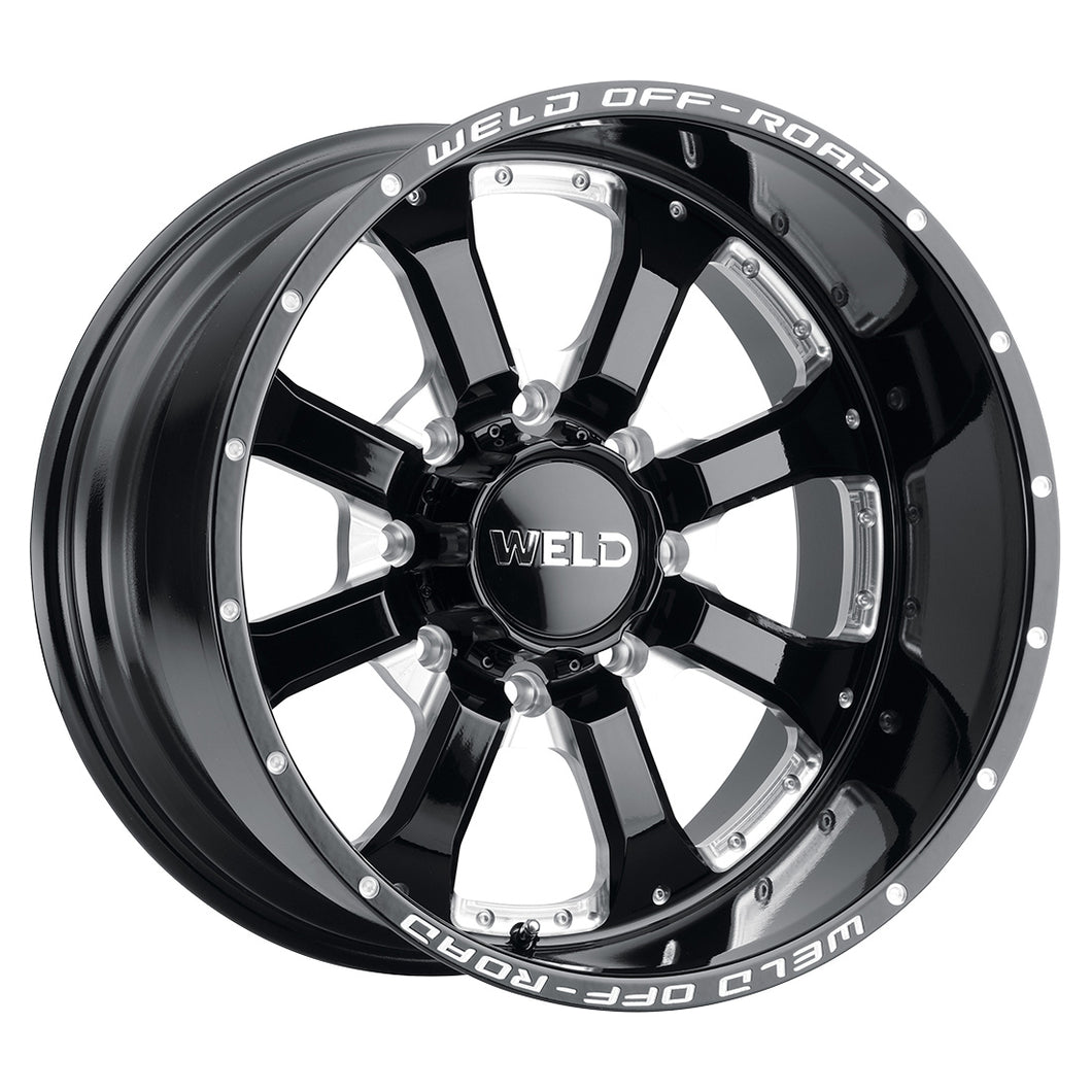 Granada 8 20 | 20x10 | 8x165.1 | Gloss Black Milled | Non-BL | W12500082476
