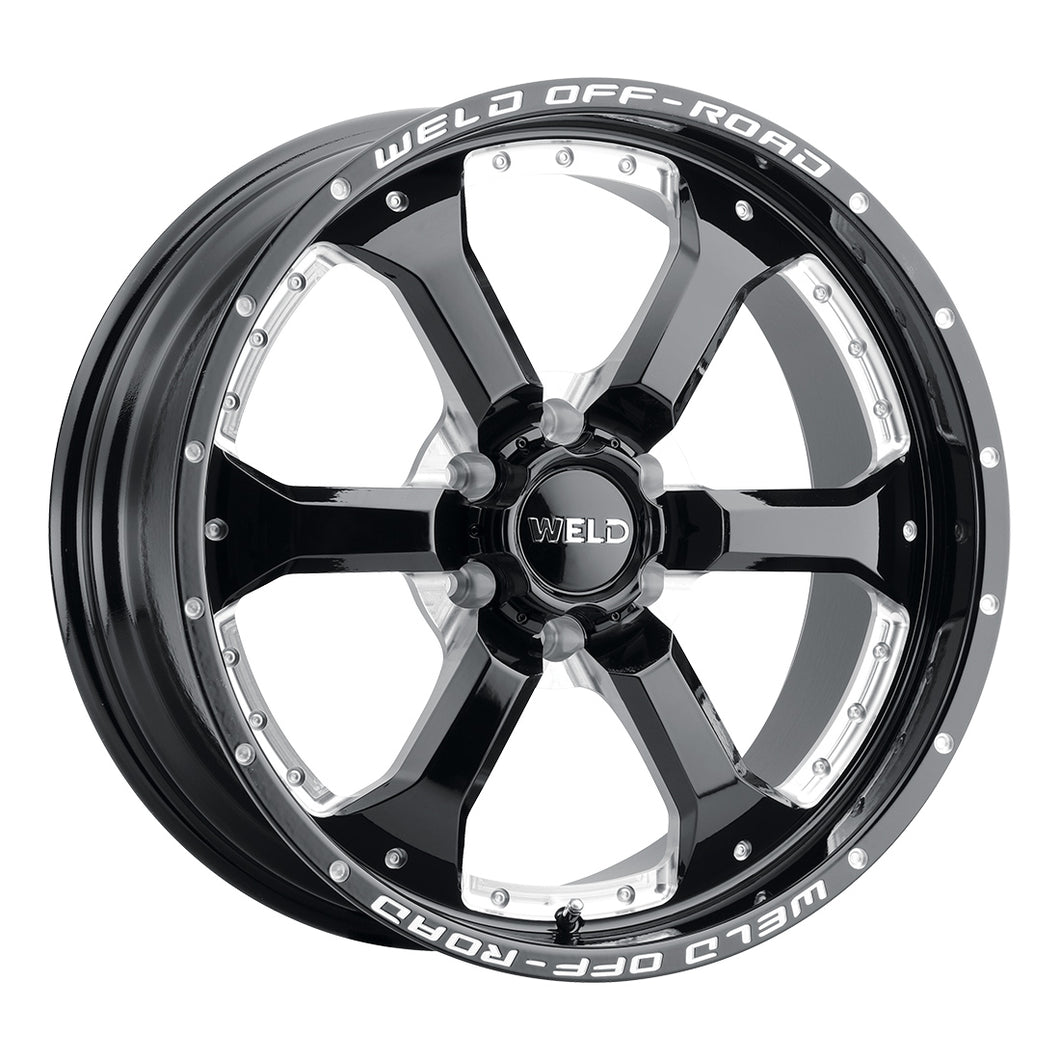 Granada 6 20 | 20x10 | 6x139.7 | Gloss Black Milled | Gloss Black Milled | Non-BL | W12500084475