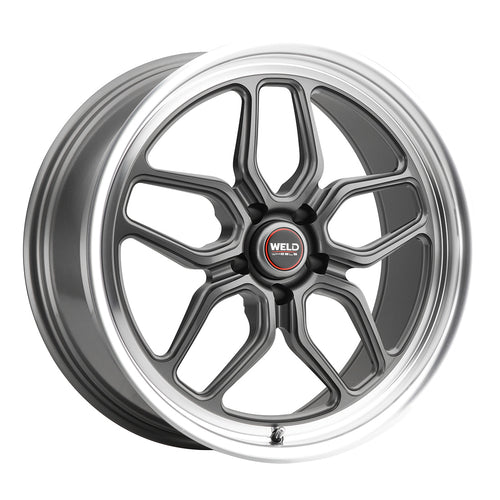 Laguna Street 22 | 22x12 | 5x127 | Gloss Gunmetal Milled | Gloss Gunmetal Milled | Non-BL | S10822073425