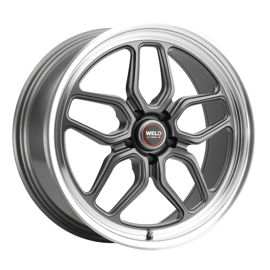 Laguna Street 22 | 22x12 | 5x127 | Gloss Gunmetal Milled | Gloss Gunmetal Milled | Non-BL | S10822073425