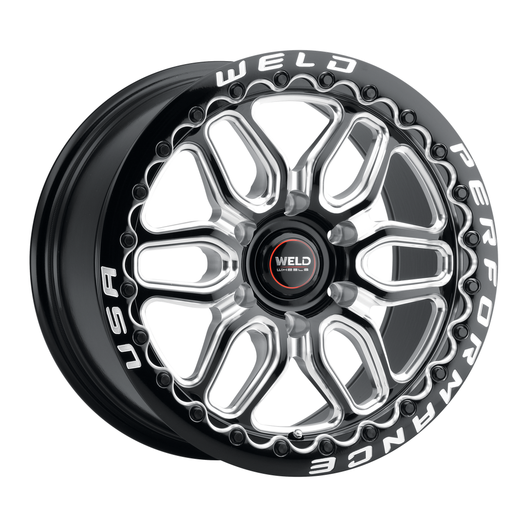 Laguna 6 Beadlock 20 | 20x9.5 | 6x127 | Gloss Black Milled | Gloss Black Milled | Black SBL | S90309581P35
