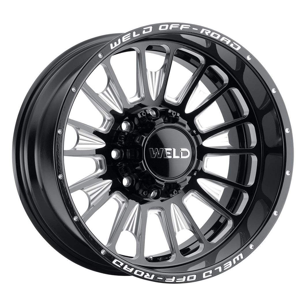 Scorch 20 | 20x10 | 8x165.1 | Gloss Black Milled | Gloss Black Milled | Non-BL | W12100082600