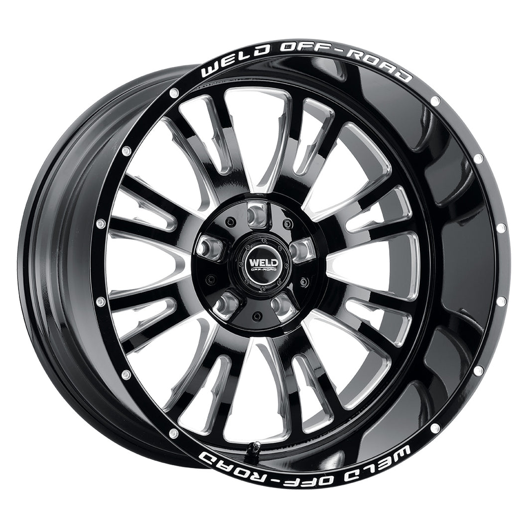 Slingblade 20 | 20x10 | 5x139.7 | Gloss Black Milled | Gloss Black Milled | Non-BL | W15800070600