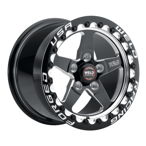 SM71 Beadlock 15 | 15x10 | 5x114.3 | Gloss Black Milled | Gloss Black Milled | SBL | RS071I8B00P02567P0254MC0