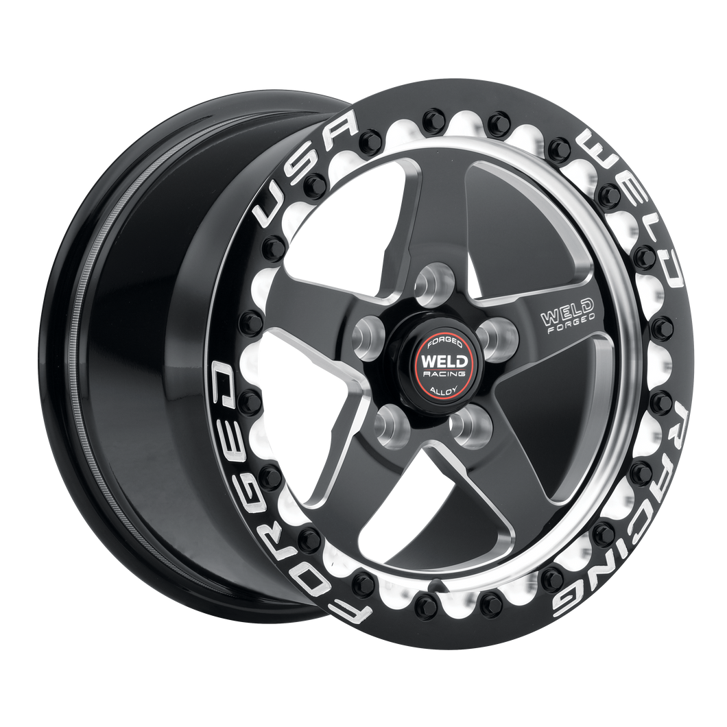 SM71 Beadlock 15 | 15x10 | 5x115 | Gloss Black Milled | Gloss Black Milled | SBL | RS071I8B00P02571P0250MC0