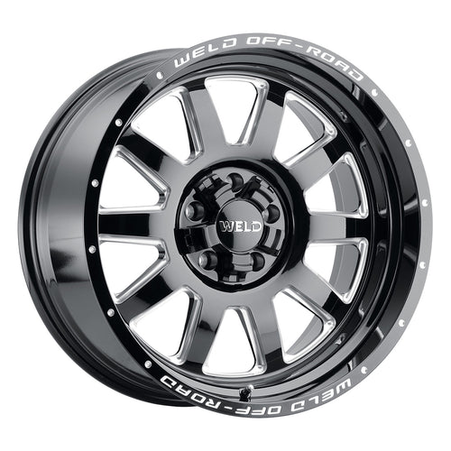 Stealth 18 | 18x9 | 5x114.3 | Gloss Black Milled | Non-BL | W10289026451