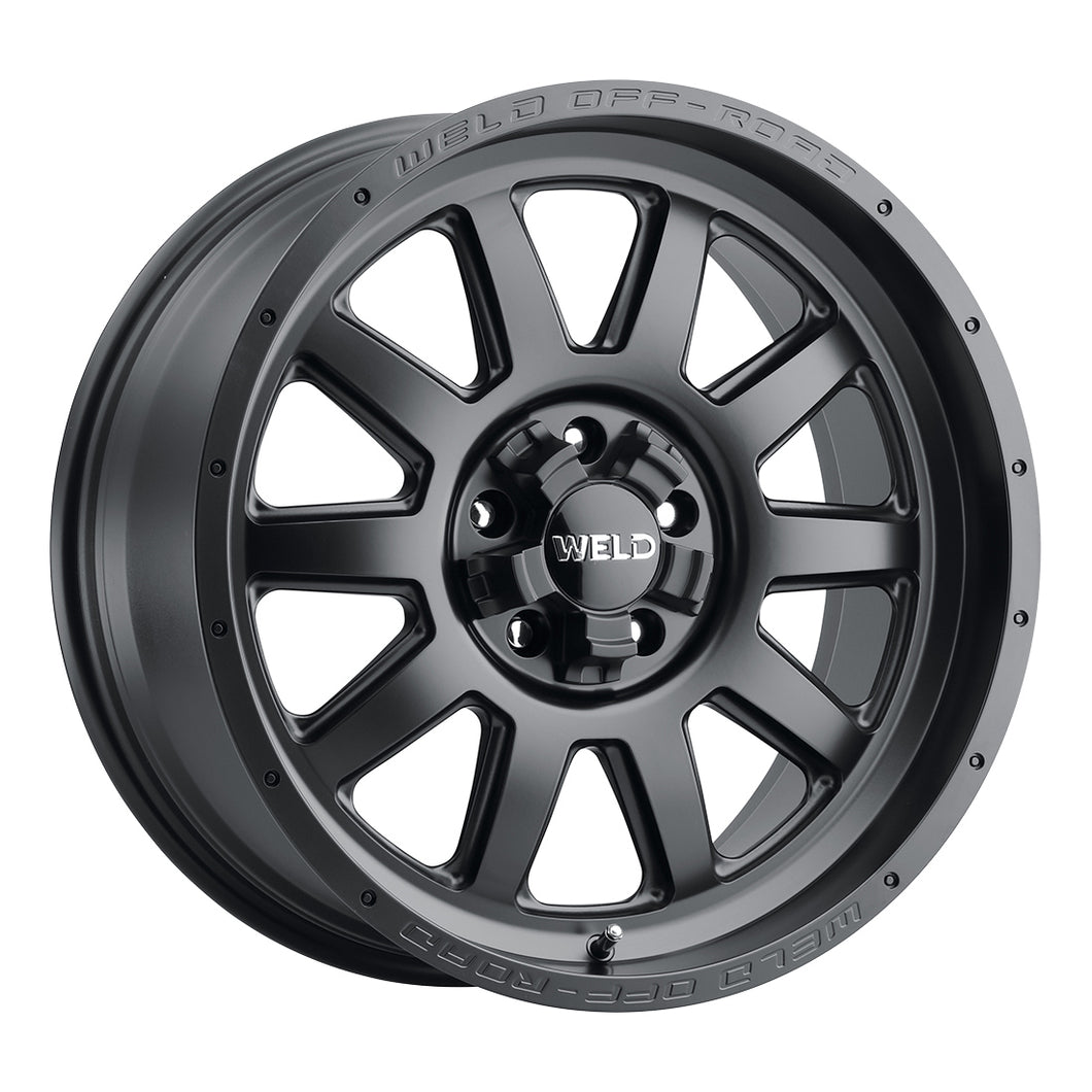 Stealth 17 | 17x9 | 5x114.3 | Satin Black | Satin Black | Non-BL | W10179026450
