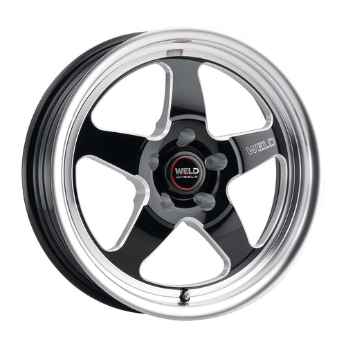 Ventura Drag 15 | 15x10 | 5x120 | Gloss Black Milled | Gloss Black Milled | Non-BL | S155B0022P46