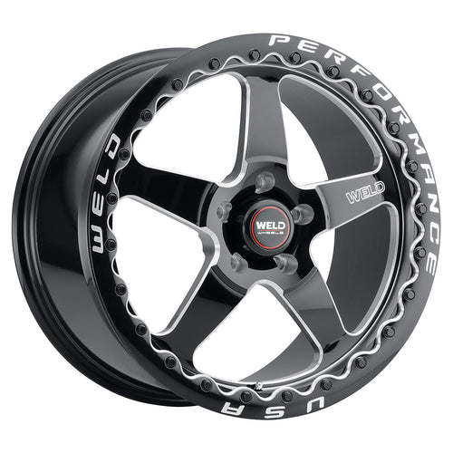 Ventura Beadlock 20 | 20x10.5 | 5x127 | Gloss Black Milled | Gloss Black Milled | Black SBL | S90400575P38