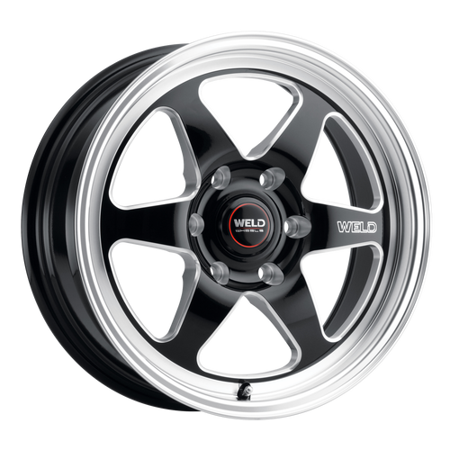 Ventura 6 Drag 17 | 17x11 | 6x127 | Gloss Black Milled | Gloss Black Milled | Non-BL | S15671181P36