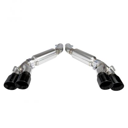 Kooks 3in Axle Back Exhaust System w/ Mufflers and Black Quad Tips ( 2016 + Chevrolet Camaro SS)